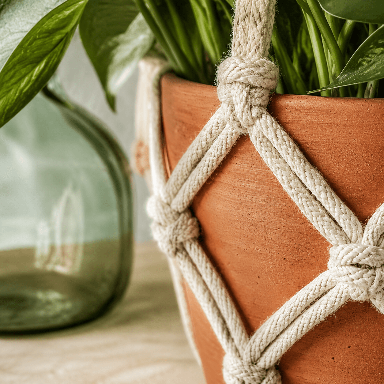 Cotton Rope Hanger view 3