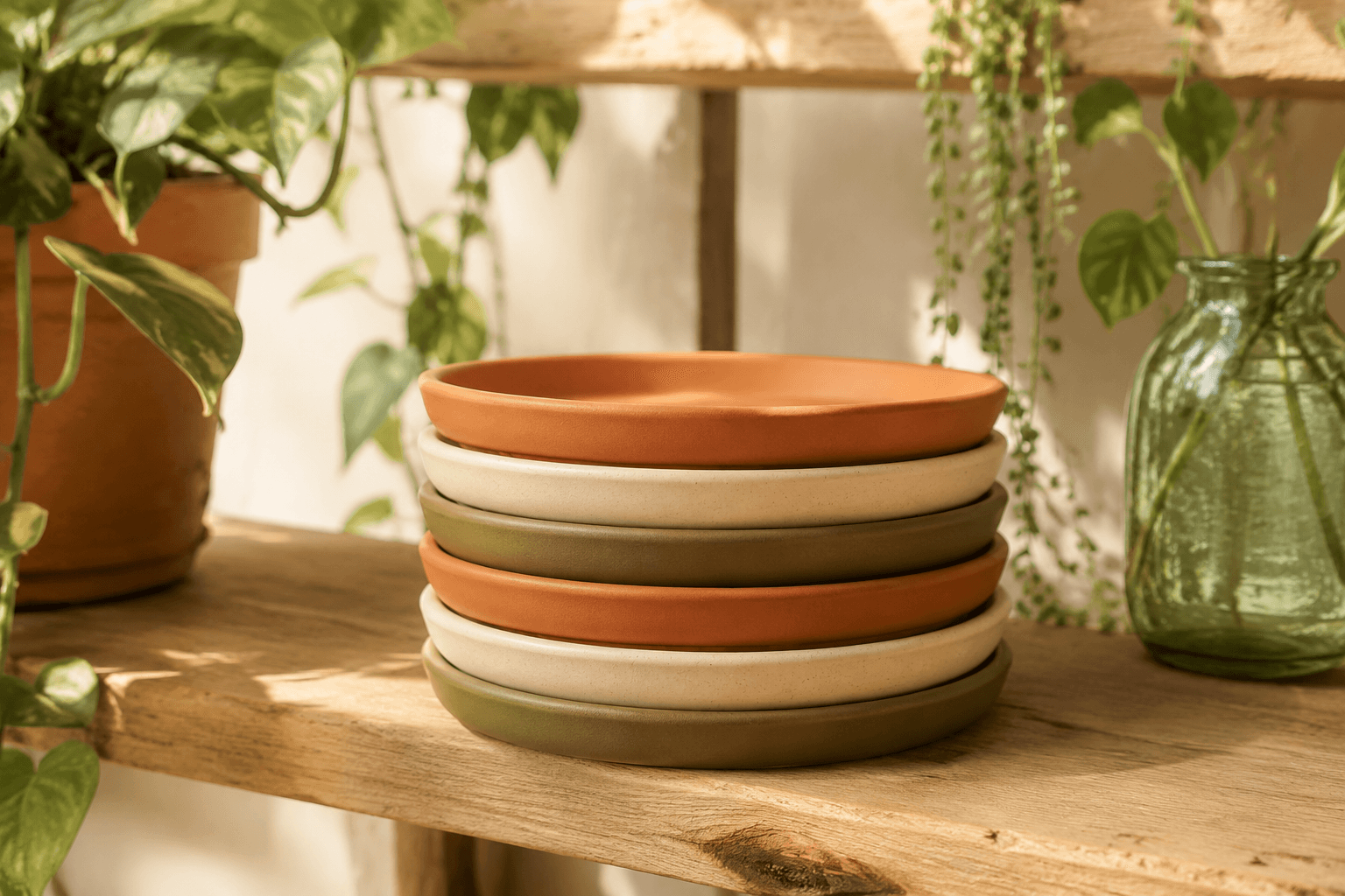 Pot Saucer Set (Set of 6) view 2